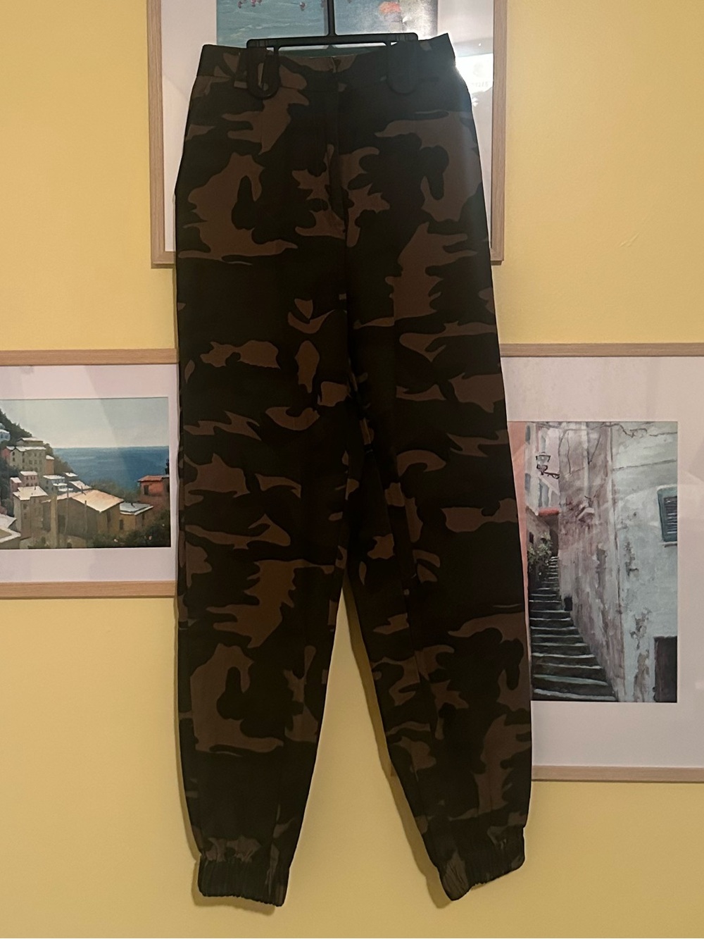 Revolve Superdown Jordan Slim Elastic Camo Pants